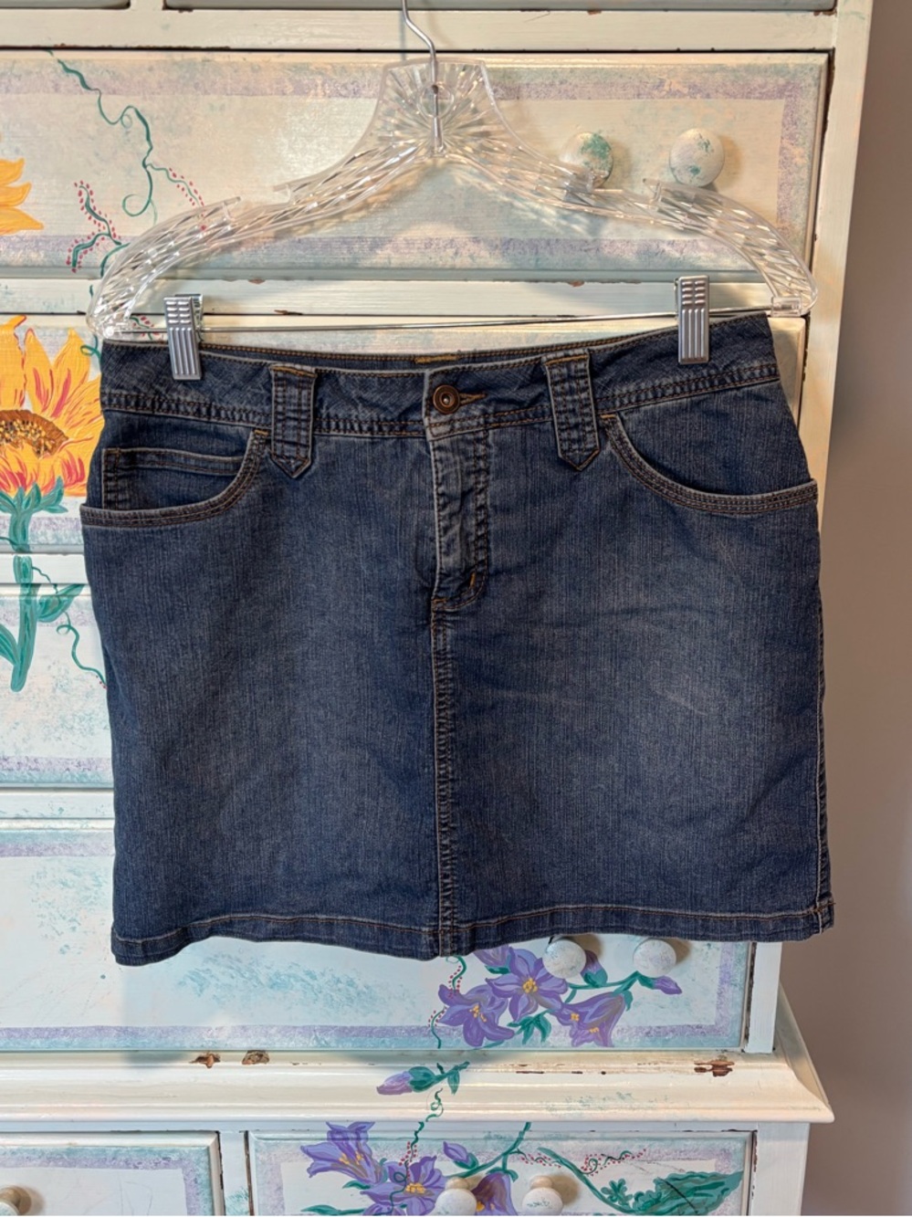 St. John's Bay Denim Skort